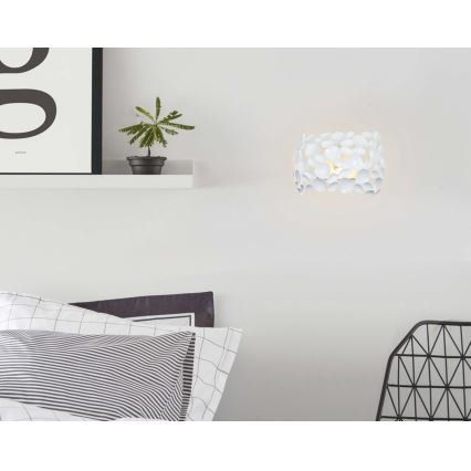 Open Design OR81466 - Sienas gaismeklis CARERA 1xG9/7W/230V balts