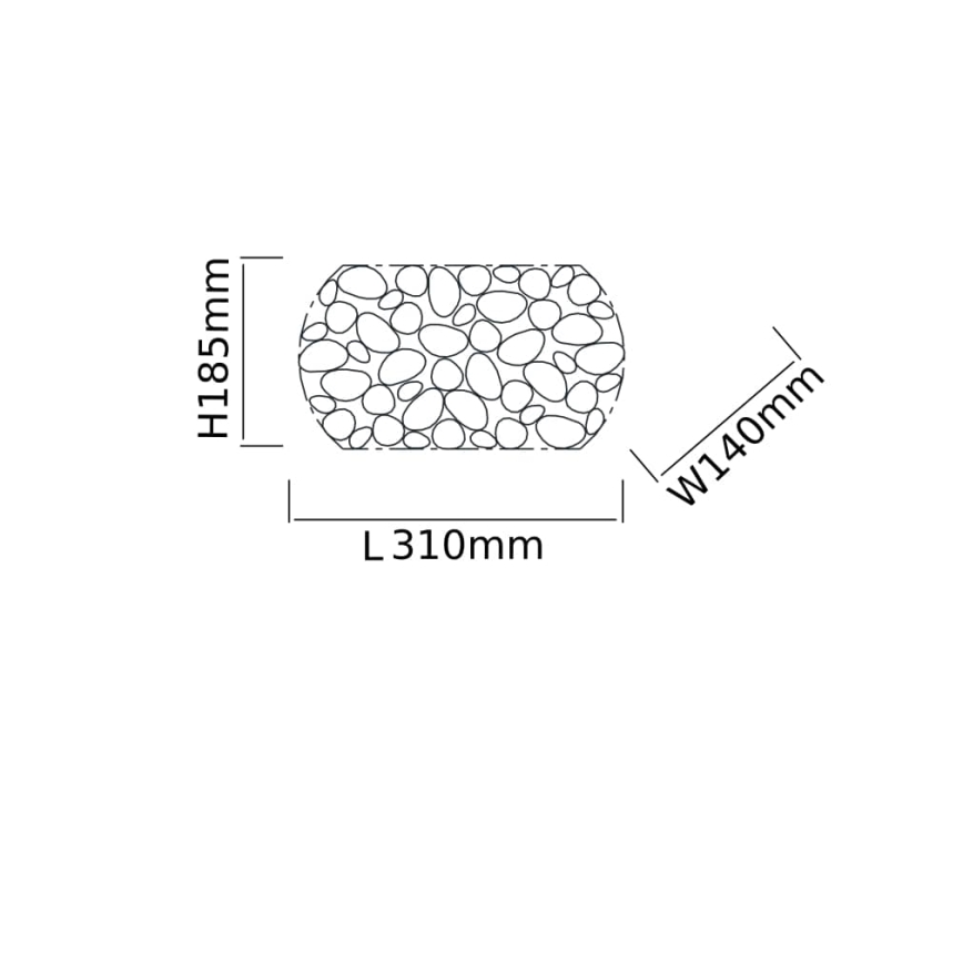 Open Design OR81473 - Sienas gaismeklis CARERA 1xG9/7W/230V spīdīgs hroms