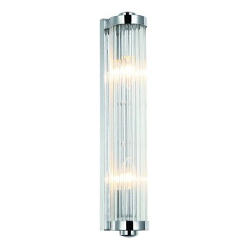Open Design OR81565 - Sienas gaismeklis FIATTO 2xE14/12W/230V spīdīgs hroms