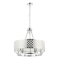 Open Design OR84375 - Pakaramā lustra VERNO 6xE14/12W/230V Ø 55 cm spīdīgs hroms