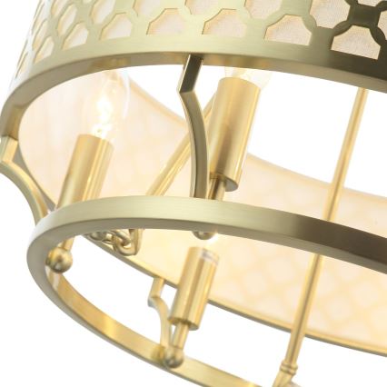 Open Design OR84382 - Lustra uz ķēdes VERNO 6xE14/12W/230V Ø 55 cm misiņš