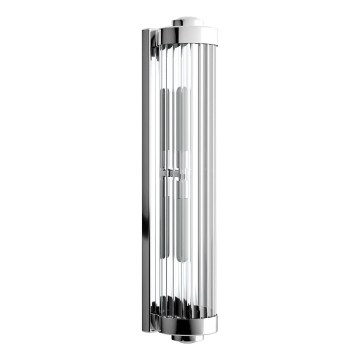 Open Design OR84474 - Vannas istabas sienas lampa FUMI, 2xG9/8W/230V, IP44, spīdīgs hroms