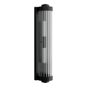 Open Design OR84498 - Vannas istabas sienas lampa FUMI 2xG9/8W/230V IP44 melna