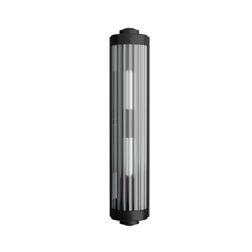 Open Design OR84498 - Vannas istabas sienas lampa FUMI 2xG9/8W/230V IP44 melna