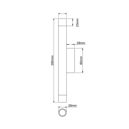 Open Design OR84559 - Sienas gaismeklis Q 2xG9/3,5W/230V balts/zelts