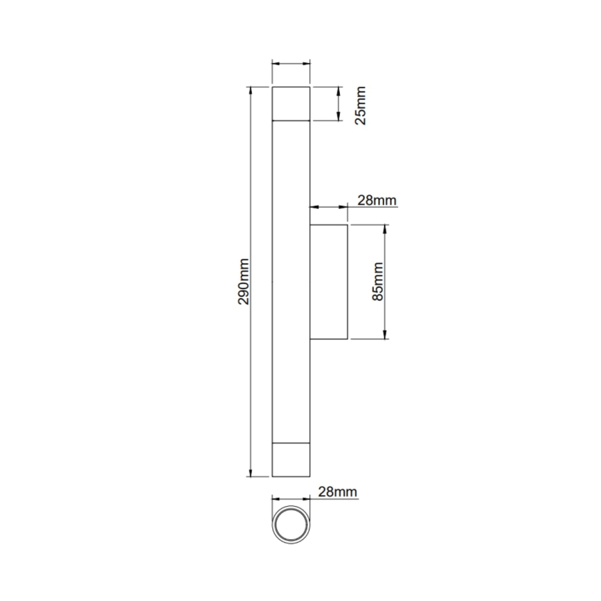 Open Design OR84573 - Sienas gaismeklis Q 2xG9/3,5W/230V melns/zelts