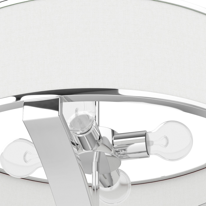 Open Design OR84801 - lustra uz stieņa GERDO 4xE27/12W/230V spīdīgs hroms/balts