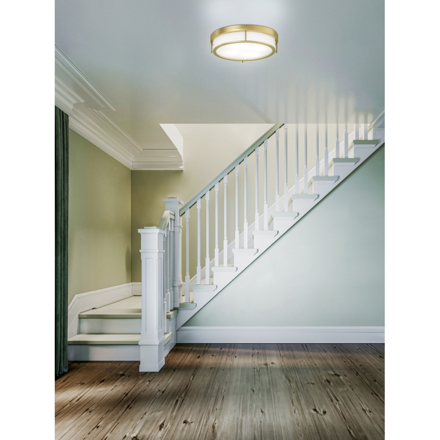 Open Design OR84955 - Griestu gaismeklis ROMI 3xE14/12W/230V Ø 40 cm misiņš