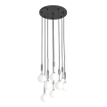 Open Design OR85327 - Lustra ERO uz troses 8xG9/8W/230V spīdīgs hroms