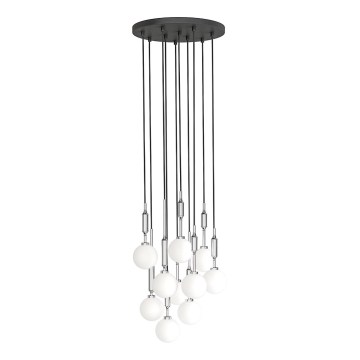 Open Design OR85358 - Lustra uz troses ERO 10xG9/8W/230V spīdīgs hroms