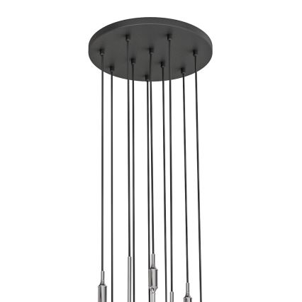 Open Design OR85358 - Lustra uz troses ERO 10xG9/8W/230V spīdīgs hroms