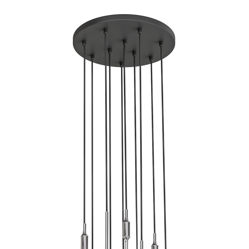 Open Design OR85358 - Lustra uz troses ERO 10xG9/8W/230V spīdīgs hroms
