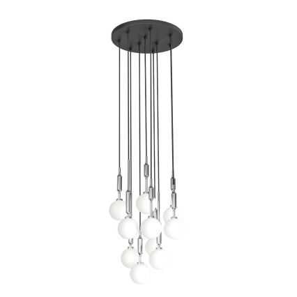 Open Design OR85358 - Lustra uz troses ERO 10xG9/8W/230V spīdīgs hroms