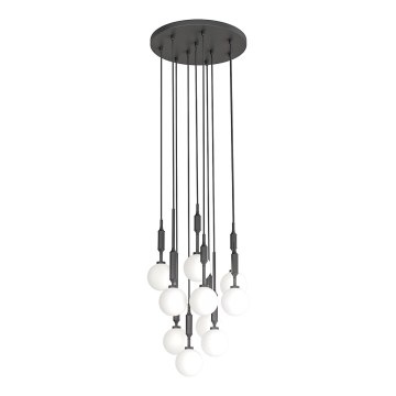 Open Design OR85372 - piekaramā lustra uz troses ERO 10xG9/8W/230V melna