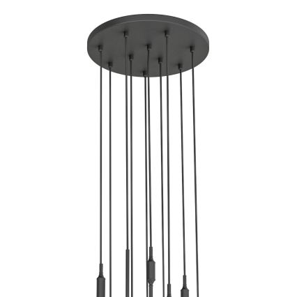 Open Design OR85372 - piekaramā lustra uz troses ERO 10xG9/8W/230V melna