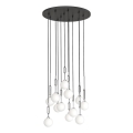 Open Design OR85389 - Griestu lustra uz troses ERO 12xG9/8W/230V pulēts hroms