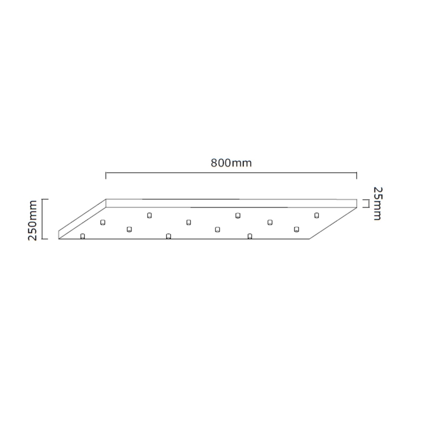 Open Design OR85440 - Lustra uz kabeļa ERO 12xG9/8W/230V pulēts hroms