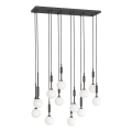 Open Design OR85464 - Lustra uz troses ERO 12xG9/8W/230V melna