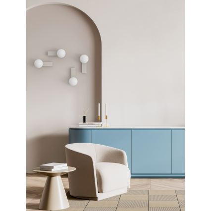 Open Design OR85549 - Vannas istabas sienas gaismeklis BOLETTA 1xG9/8W/230V IP44 bēšs