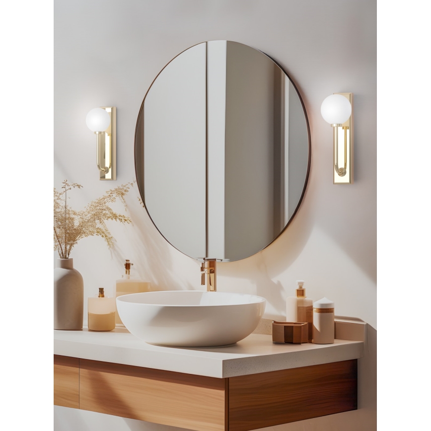 Open Design OR85600 - Sienas gaismeklis vannas istabai ERO 1xG9/9W/230V IP44 misiņš