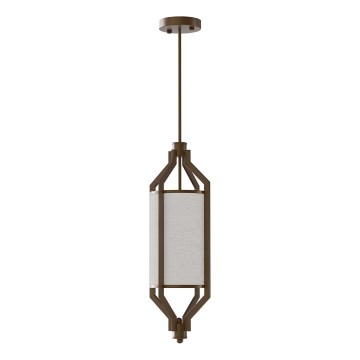 Open Design OR85877 - Griestu lampa uz stieņa ZUNDO 1xE27/15W/230V brūna/bēša