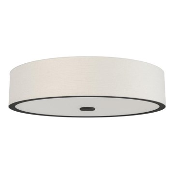 Open Design OR86027 - Griestu lampa ZALINDRO 6xE27/15W/230V Ø 74,5 cm balta/melna