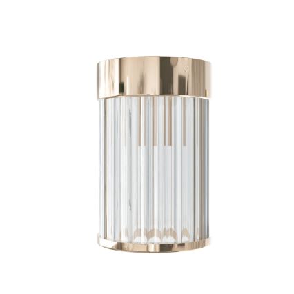 Open Design OR86089 - Virziena gaismeklis FIATTO 1xG9/8W/230V rozā zelts