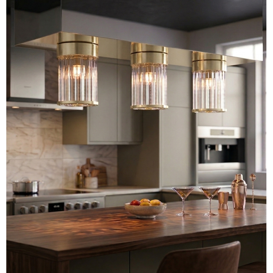 Open Design OR86096 - Virziena gaismeklis FIATTO 1xG9/8W/230V misiņš