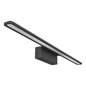 Open Design OR86133 - LUCE LED vannas istabas spoguļa apgaismojums LED/11W/230V 3000/4500/6500K 61,5 cm IP44 melns