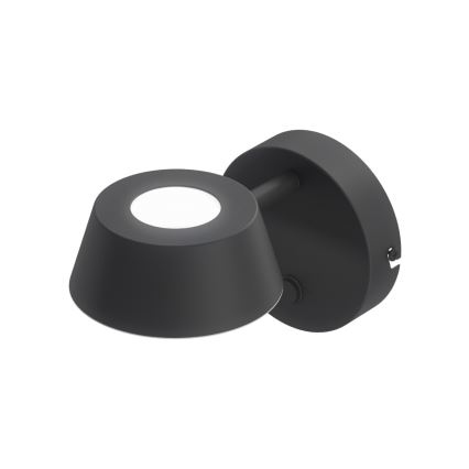 Open Design OR86522 - LED sienas lampa TIMO LED/6W/230V 3000/4500/6500K melna