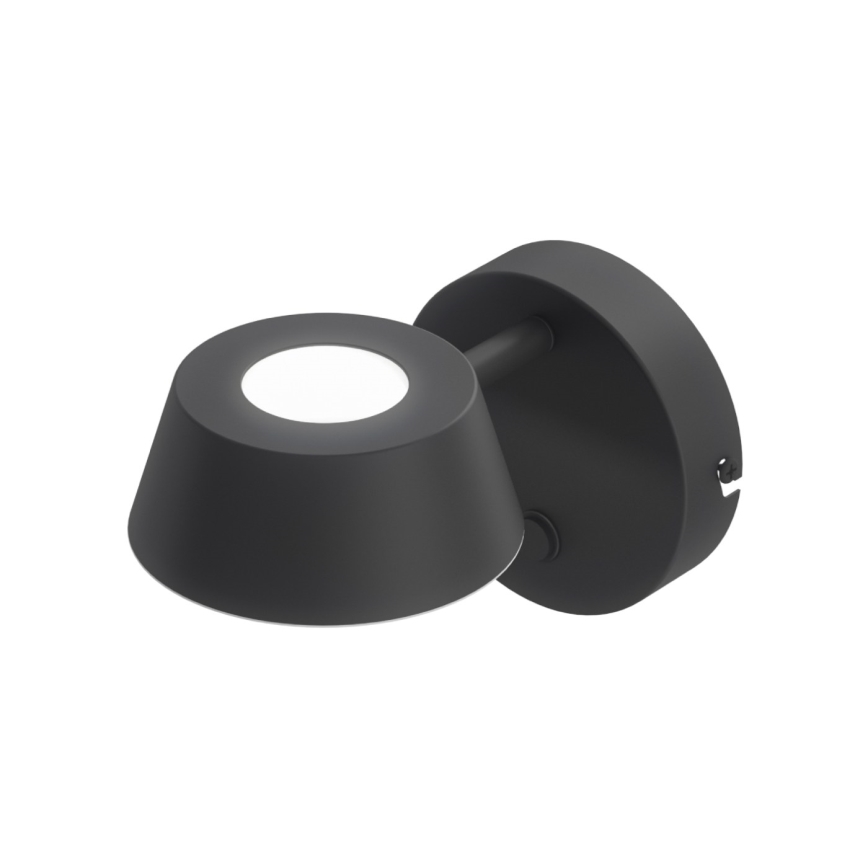 Open Design OR86522 - LED sienas lampa TIMO LED/6W/230V 3000/4500/6500K melna