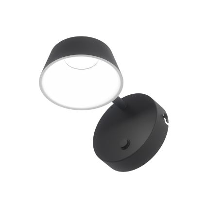 Open Design OR86522 - LED sienas lampa TIMO LED/6W/230V 3000/4500/6500K melna