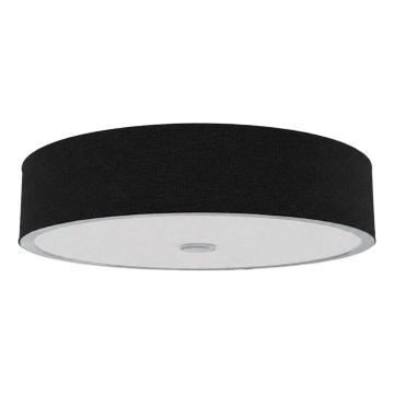 Open Design OR86577 - Griestu gaismeklis ZALINDRO 6xE27/15W/230V Ø 74,5 cm melns/spīdīgs hroms
