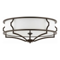 Open Design OR86614 - Griestu lampa STESSO 6xE27/12W/230V Ø 85 cm, brūna