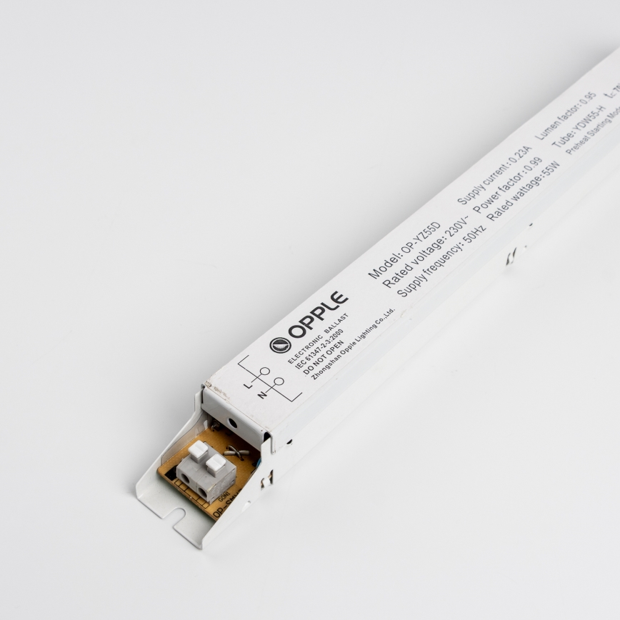 OPPLE 03309 - Elektriskais balasts dienasgaismas spuldzei PLH V2.0 55W YZ 55D