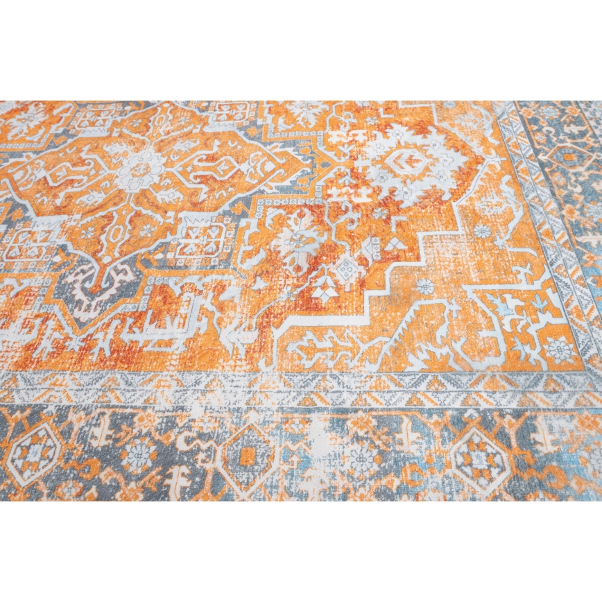 Orientālais paklājs DOVE-VINTAGE 120x170 cm 2600 g/m2 oranžs