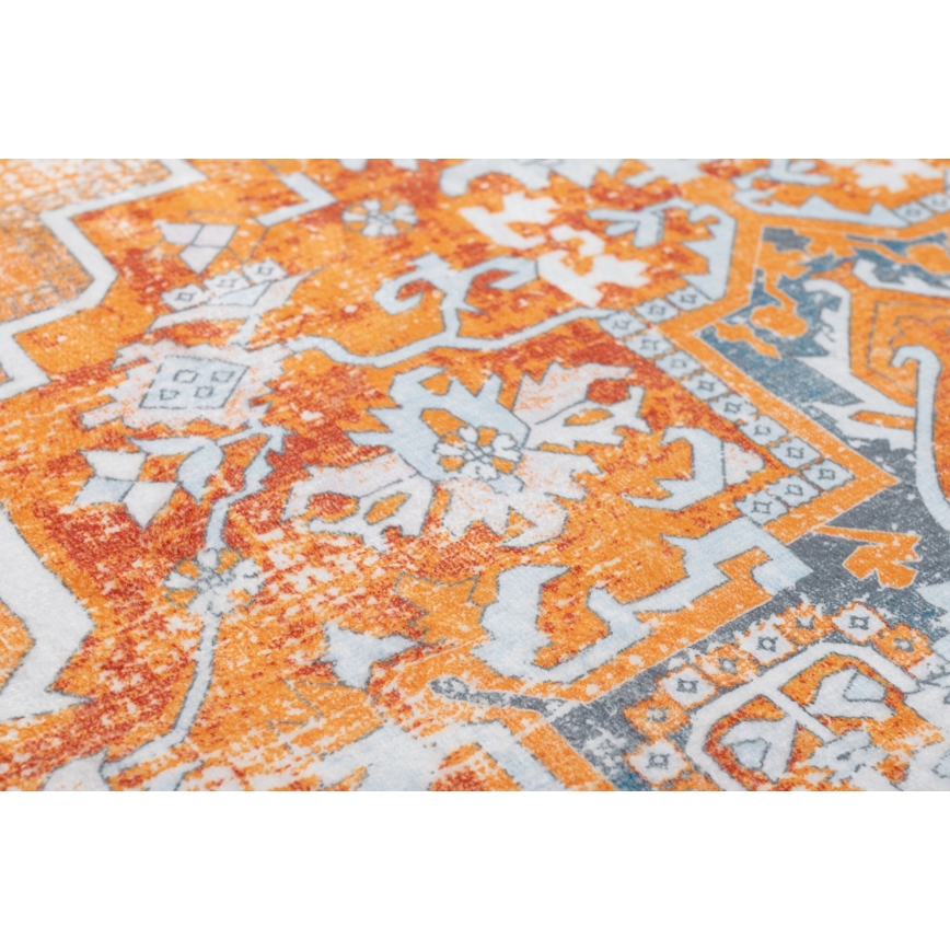 Orientālais paklājs DOVE-VINTAGE 120x170 cm 2600 g/m2 oranžs