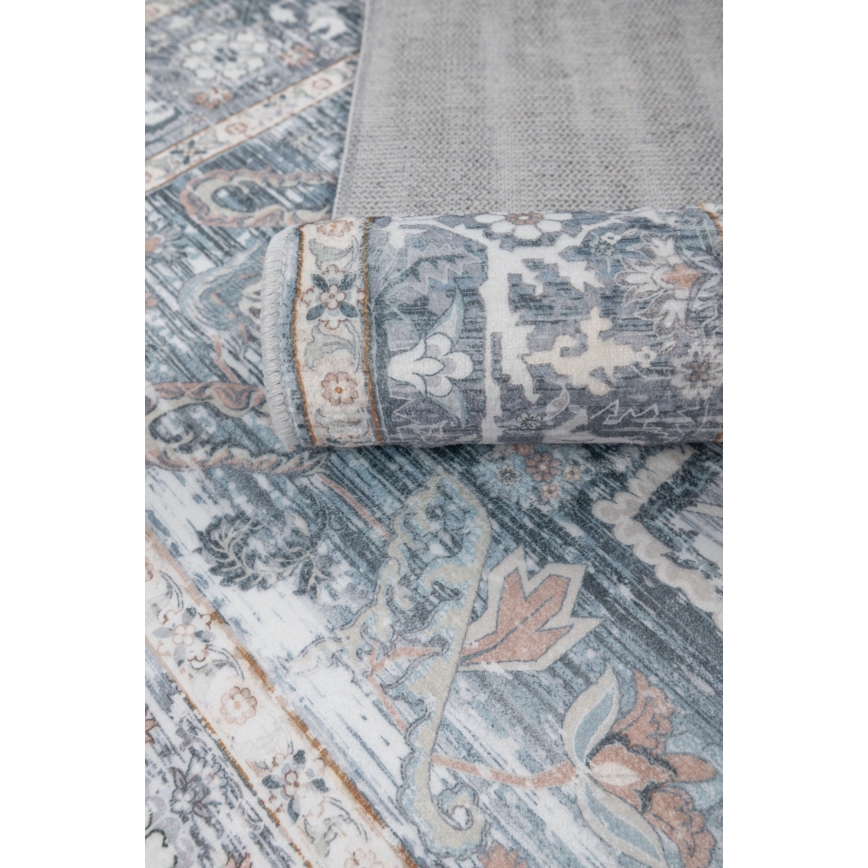 Orientālais paklājs DOVE-VINTAGE 120x170 cm 2600 g/m2 pelēks