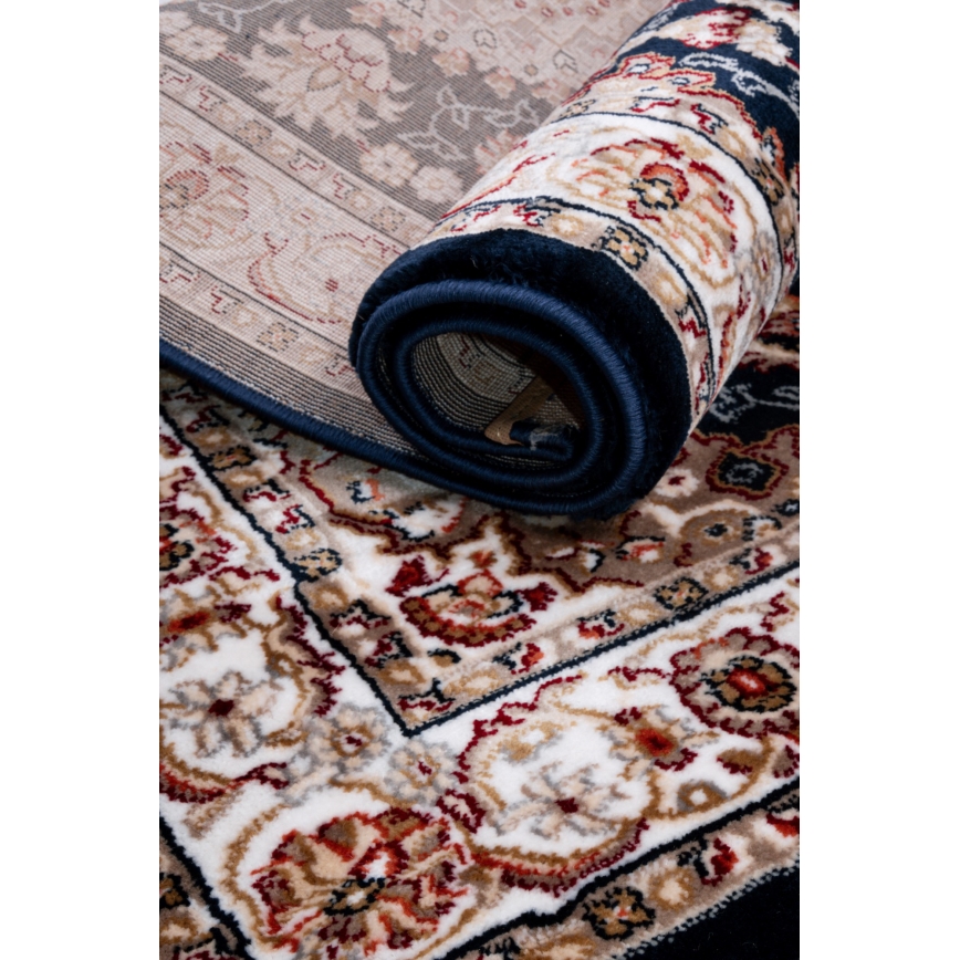 Orientālais paklājs DUBAI 120x170 cm, 2300 g/m2, tumši zils