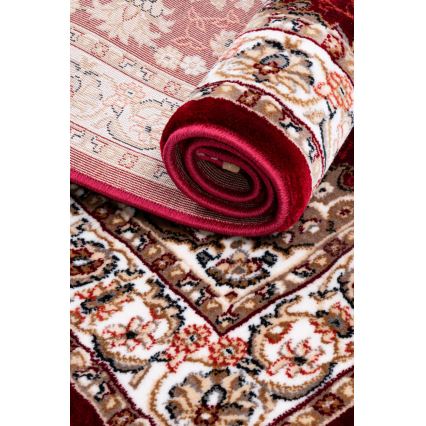 Orientālais paklājs DUBAI 80x150 cm 2300 g/m2 sarkans