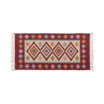 Orientālais paklājs KILIM 80x150 cm sarkans