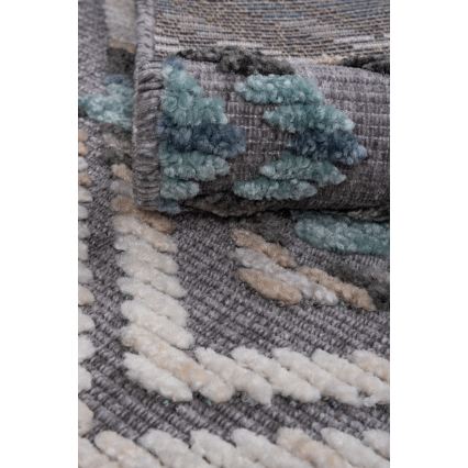 Orientālais paklājs NEPAL 160x230 cm zils/pelēks