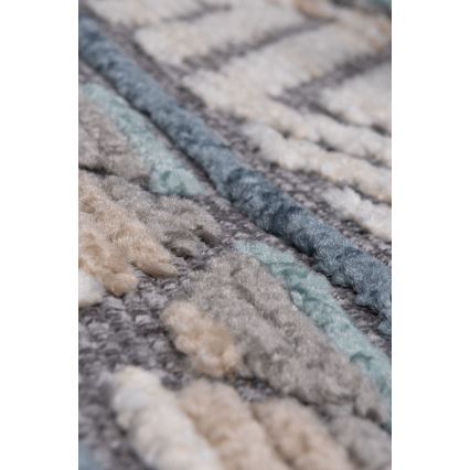 Orientālais paklājs NEPAL 160x230 cm zils/pelēks