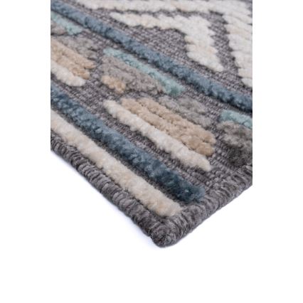 Orientālais paklājs NEPAL 160x230 cm zils/pelēks