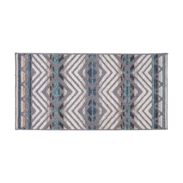 Orientālais paklājs NEPAL 160x230 cm zils/pelēks/krēmkrāsains