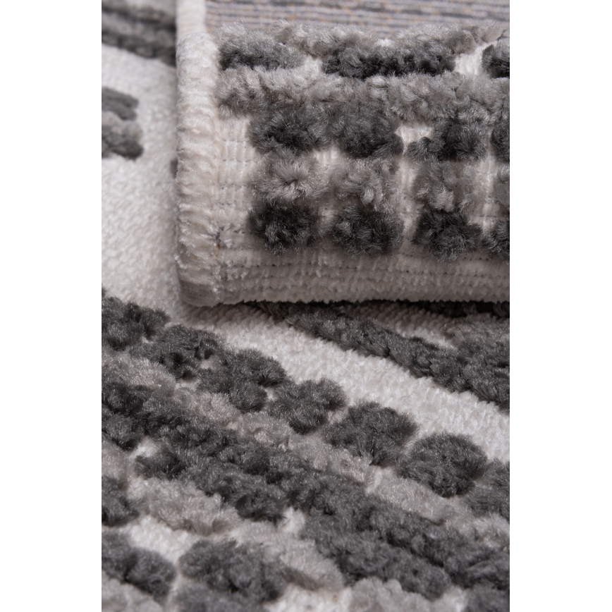 Orientālais paklājs NEPAL 200x280 cm, pelēks