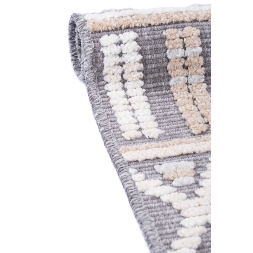 Orientālais paklājs NEPAL 200x280 cm pelēks