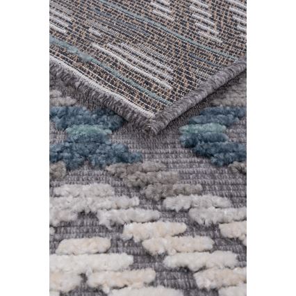 Orientālais paklājs NEPAL 200x280 cm zils/pelēks
