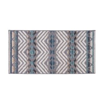 Orientālais paklājs NEPAL 200x280 cm zils/pelēks/krēmkrāsas