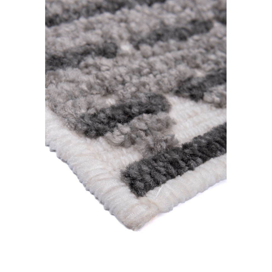 Orientālais paklājs NEPAL 80x153 cm pelēks